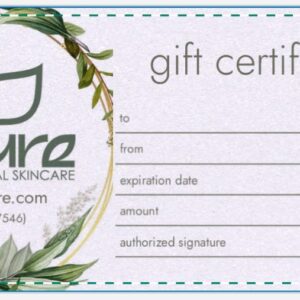 NATPURE Gift Certificate