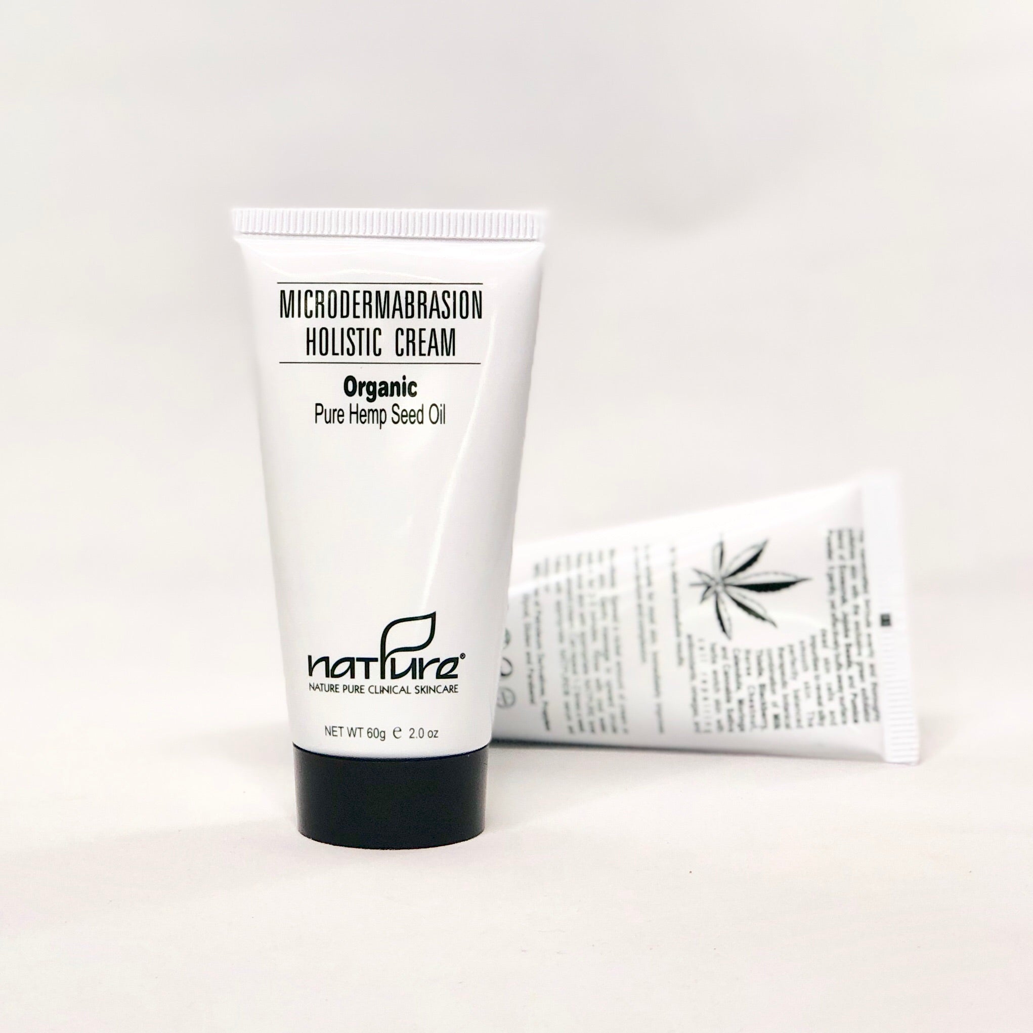 Microdermabrasion Holistic Cream with Pure Organic Hemp Seed Oil - NEW