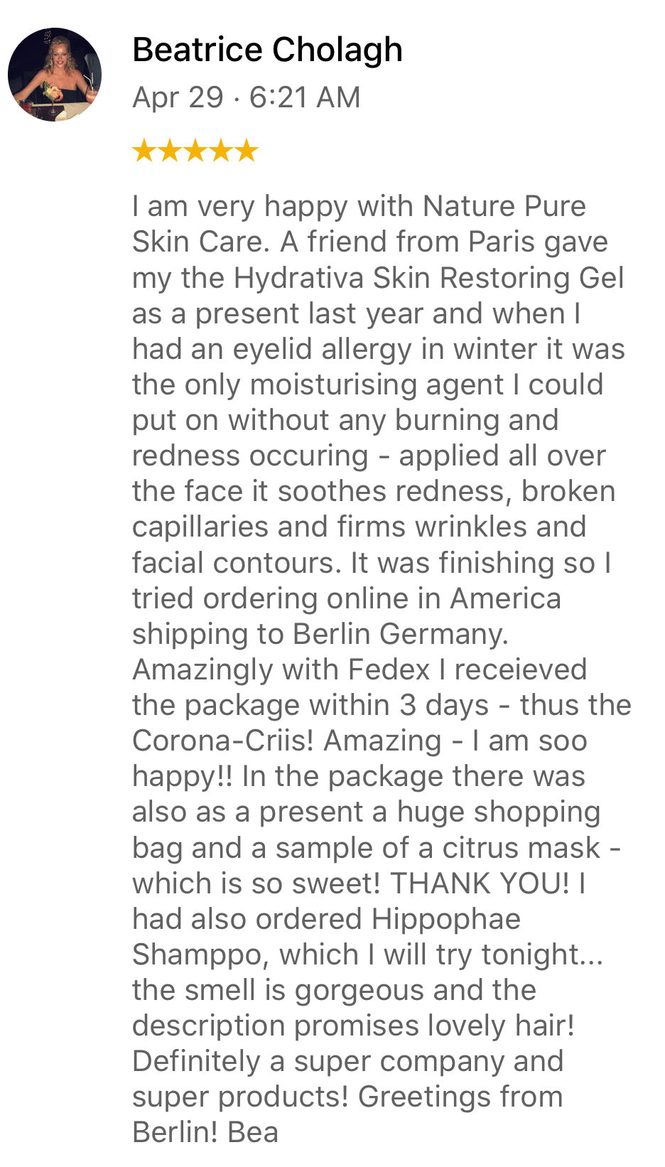 HydraVita Skin Restoring Gel