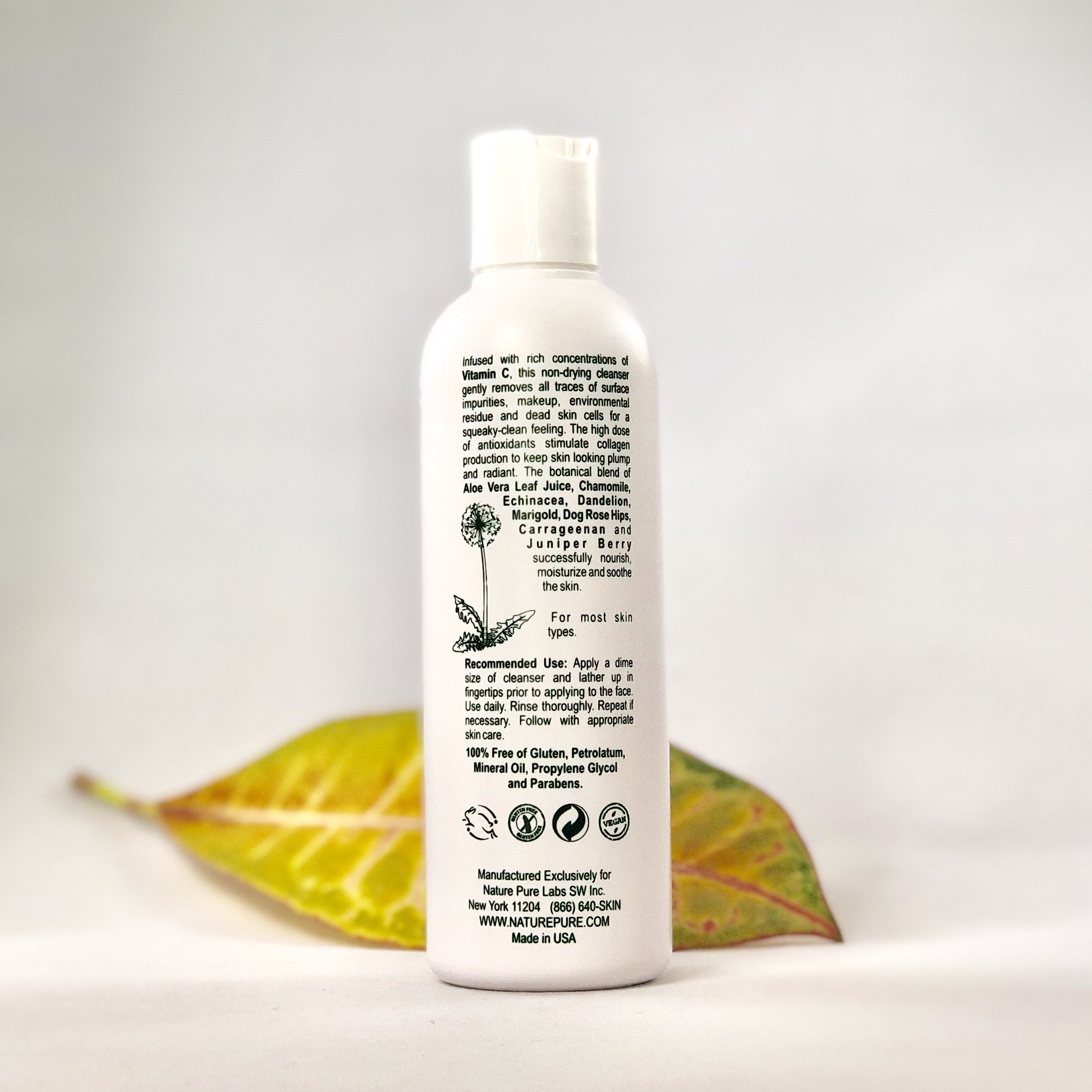 Foaming Gel Cleanser with Vitamin C Nature Pure