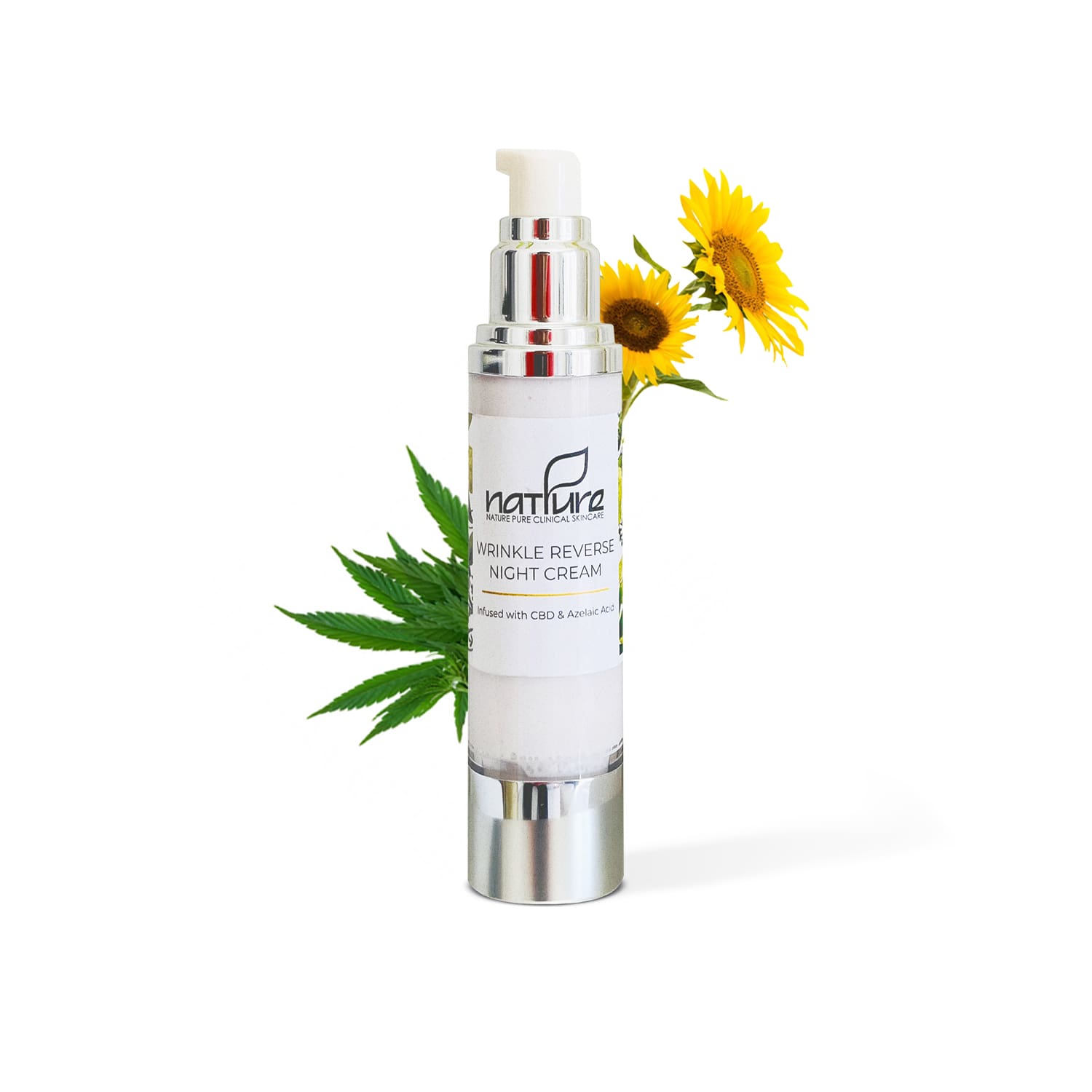 Wrinkle Reverse Night Cream with CBD and Azelaic Acid