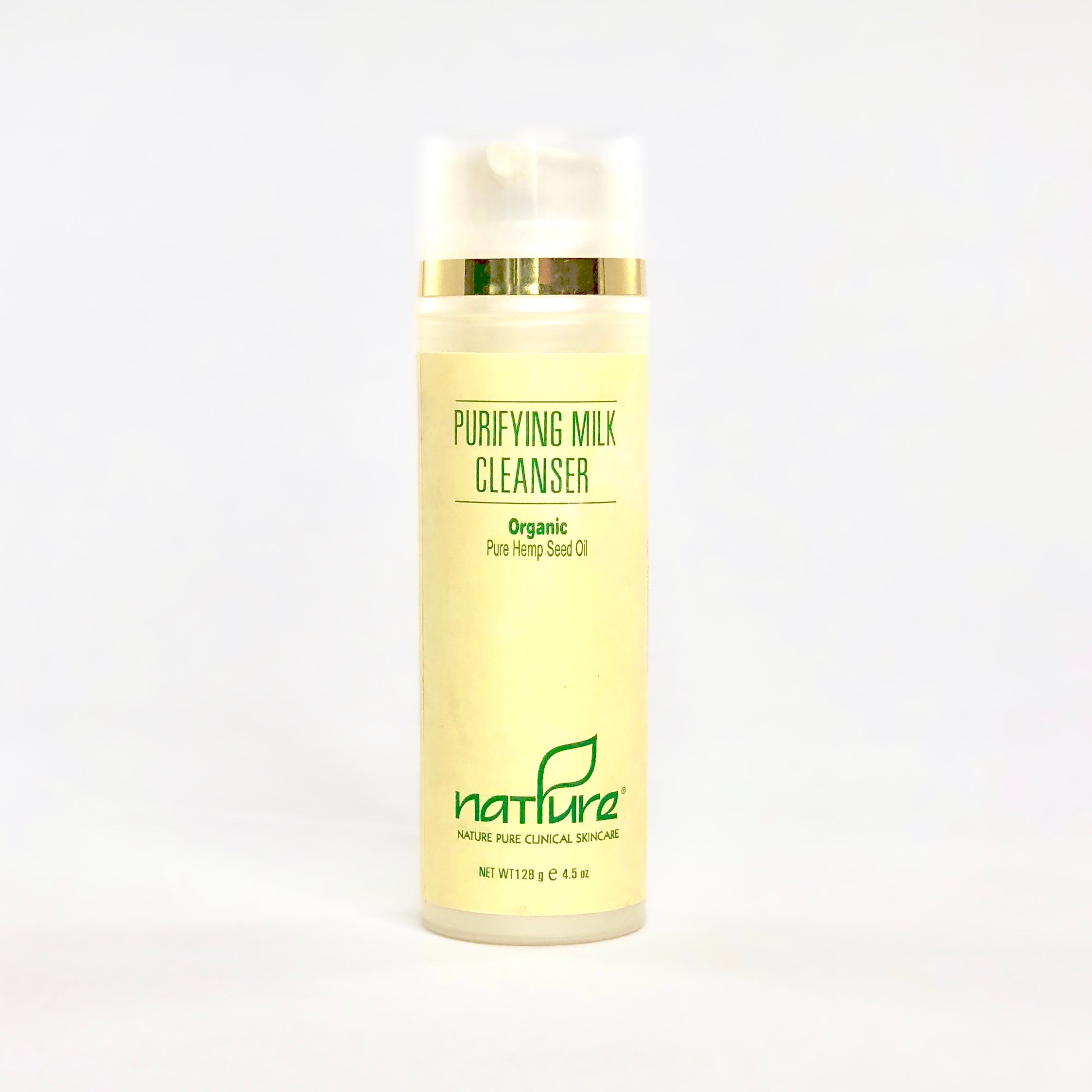 Purifying Milk Cleanser with Organic Hemp Seed Oil